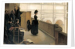 The Rehearsal in the Choir Loft by Henri Lerolle