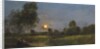 Moonrise, 1887 by Charles Francois Daubigny