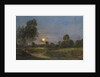 Moonrise, 1887 by Charles Francois Daubigny