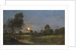 Moonrise, 1887 by Charles Francois Daubigny