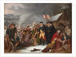 George Washington at Valley Forge, preliminary sketch, 1854 by Tompkins Harrison Matteson