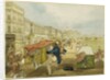 An Inexperienced Palanquin Rider, Tom Shaw Hiring a Palanquin on the Esplanade, Calcutta by Charles D'Oyly
