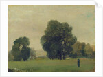Prairies de La Roche-Guyon, 1859 by Camille Pissarro