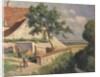 Rolleboise, Behind the Church, c.1920 by Maximilien Luce