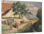 Rolleboise, Behind the Church, c.1920 by Maximilien Luce