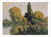 Rolleboise, Small Arm of the Seine in Autumn, c.1925 by Maximilien Luce