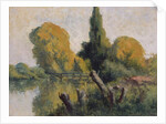 Rolleboise, Small Arm of the Seine in Autumn, c.1925 by Maximilien Luce