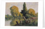 Rolleboise, Small Arm of the Seine in Autumn, c.1925 by Maximilien Luce