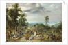 A cavalry battle by Peeter Snayers