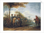 The Halt of the Cavalry by Peeter Snayers
