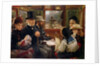 An Omnibus Ride to Piccadilly Circus, Mr Gladstone Travelling with Ordinary Passengers, 1885 by Alfred Morgan