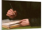 Portrait of a young man with a book by Agnolo di Cosimo Bronzino