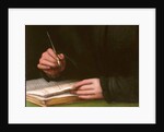 Portrait of a young man with a book by Agnolo di Cosimo Bronzino