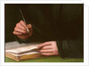 Portrait of a young man with a book by Agnolo di Cosimo Bronzino