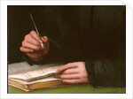 Portrait of a young man with a book by Agnolo di Cosimo Bronzino