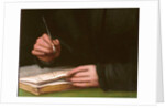 Portrait of a young man with a book by Agnolo di Cosimo Bronzino