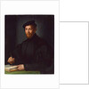 Portrait of a young man with a book by Agnolo di Cosimo Bronzino