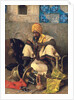 The Arab Smoker by Jean Discart
