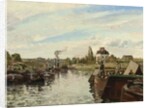 Barge on the Seine at Bougival, 1871 by Camille Pissarro