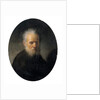 Bearded old man, 17th century by Rembrandt Harmensz. van Rijn
