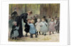 In the Playground by Henri Jules Jean Geoffroy