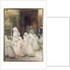 Procession of Young Girls on Confirmation Day, L'hopital de Beaune, 1906 by Henri Jules Jean Geoffroy
