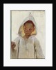 Portrait of a Young Boy wearing a Burnous by Henri Jules Jean Geoffroy