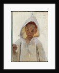 Portrait of a Young Boy wearing a Burnous by Henri Jules Jean Geoffroy