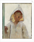 Portrait of a Young Boy wearing a Burnous by Henri Jules Jean Geoffroy