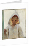 Portrait of a Young Boy wearing a Burnous by Henri Jules Jean Geoffroy