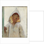 Portrait of a Young Boy wearing a Burnous by Henri Jules Jean Geoffroy