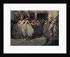 Tunisian street scene by Julius C. Rolshoven