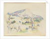 Mont Sainte-Victoire, view of Lauves, 1902-06 by Paul Cezanne