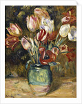 Vase of flowers, 1888-89 by Pierre Auguste Renoir
