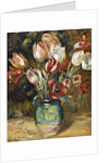 Vase of flowers, 1888-89 by Pierre Auguste Renoir