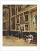 In the Louvre, 1898 by Louis Beraud
