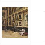 In the Louvre, 1898 by Louis Beraud