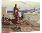 On the Terrace, Tangiers by Rudolphe Ernst