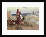 On the Terrace, Tangiers by Rudolphe Ernst