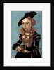 Portrait of Sibylle von Cleve, Electress of Saxony, 1535 by Lucas the Elder Cranach