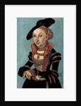 Portrait of Sibylle von Cleve, Electress of Saxony, 1535 by Lucas the Elder Cranach