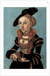 Portrait of Sibylle von Cleve, Electress of Saxony, 1535 by Lucas the Elder Cranach