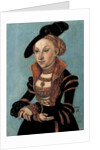 Portrait of Sibylle von Cleve, Electress of Saxony, 1535 by Lucas the Elder Cranach