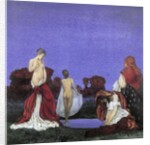 Gypsies Bathing by William Blamire Young