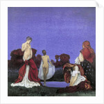 Gypsies Bathing by William Blamire Young