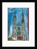 Chartres Cathedral, 1933 by Chaim Soutine