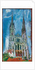 Chartres Cathedral, 1933 by Chaim Soutine
