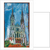 Chartres Cathedral, 1933 by Chaim Soutine