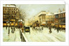 Paris Street Scene by Fausto Giusto