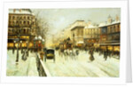Paris Street Scene by Fausto Giusto